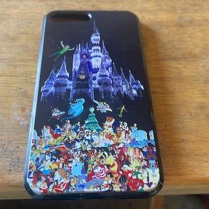Disney case for iPhone 7 Plus. Gorgeous black with castle and Peter Pan